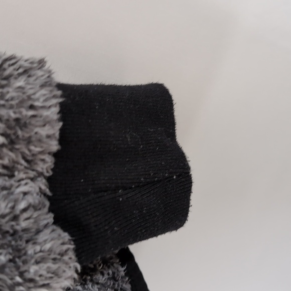 Cozy Warm Cotton Blend Pullover Sweatshirt Sweater Top Size L Large Gray Grey - Picture 7 of 7